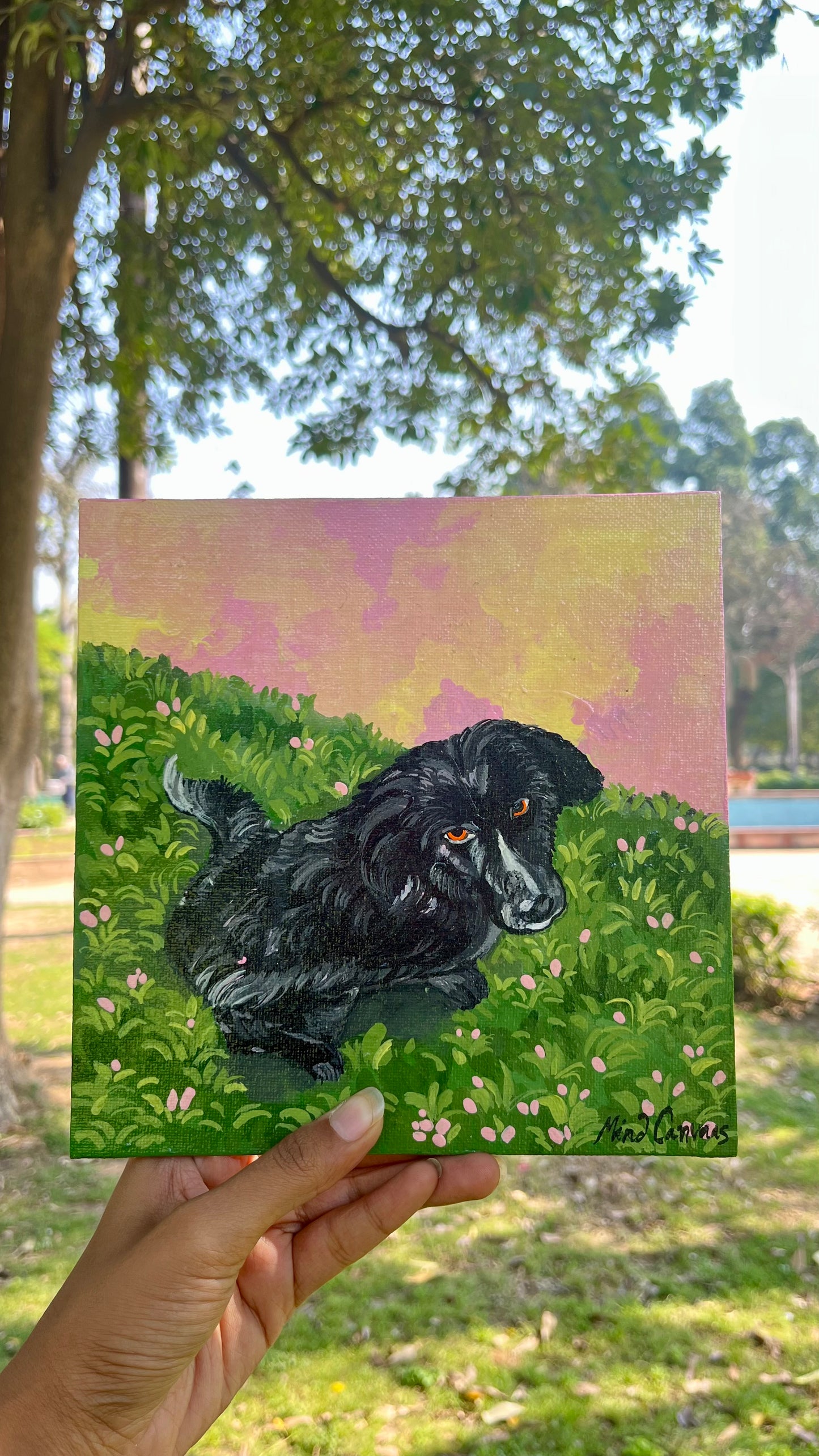 Pet Photo Customised - Canvas