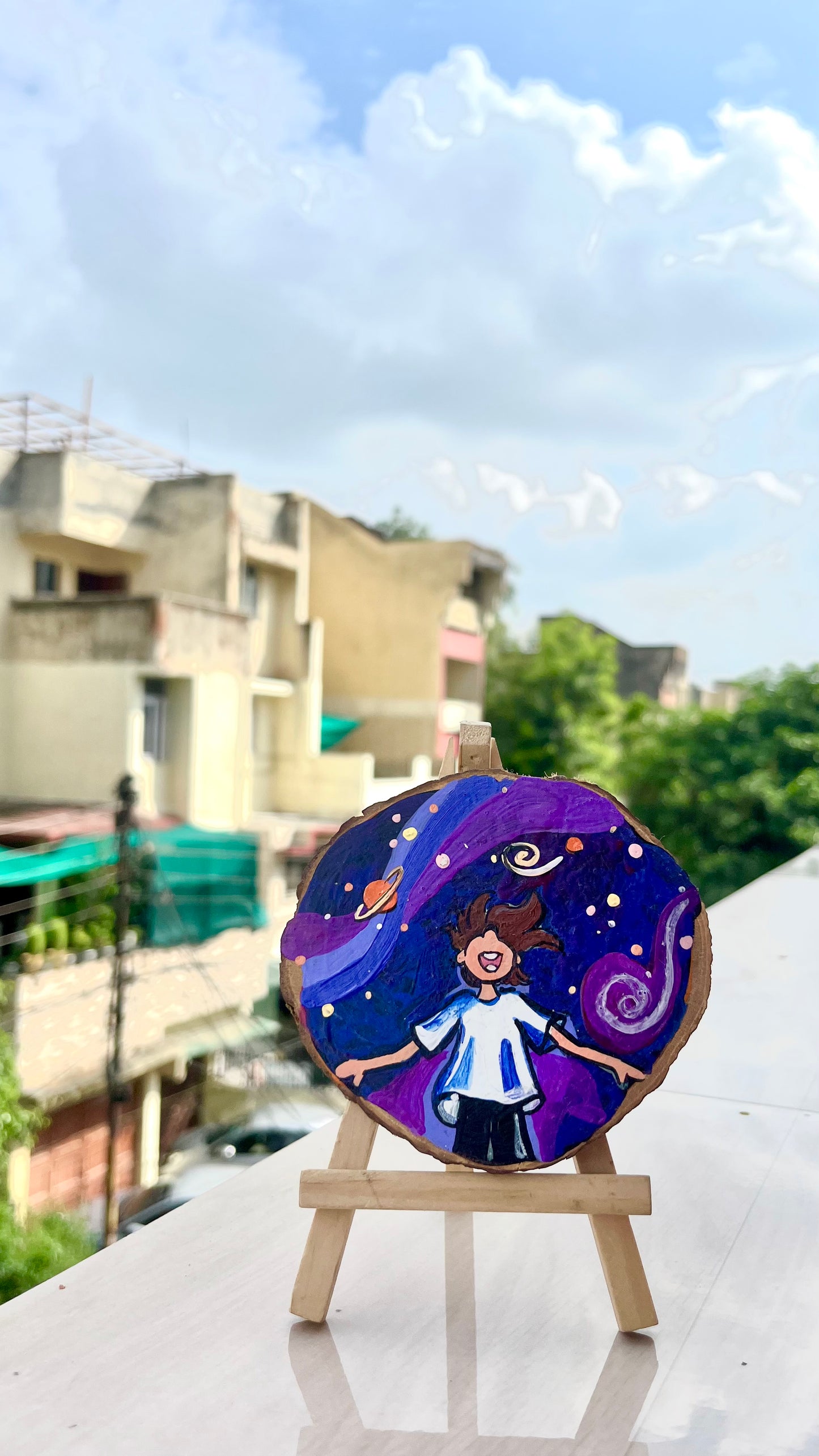 Boy in Galaxy Magnet