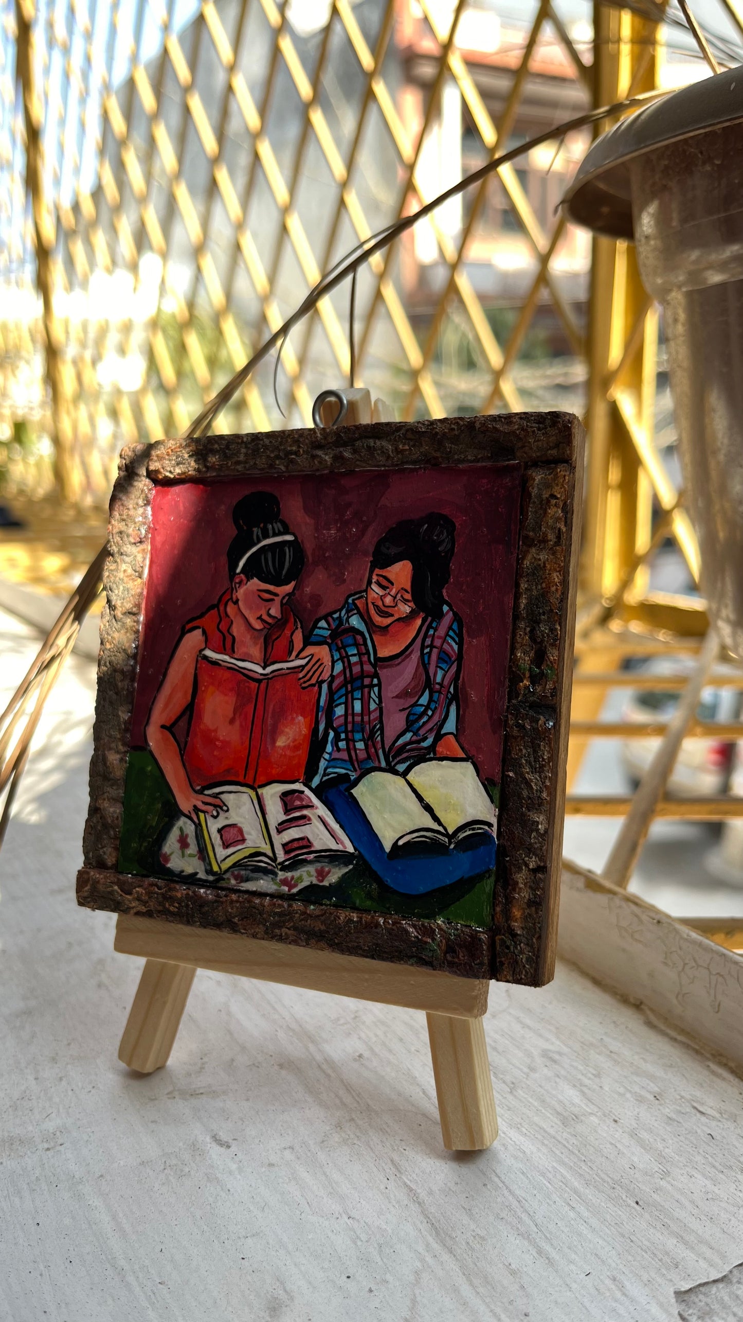 Wooden Wall Art Square