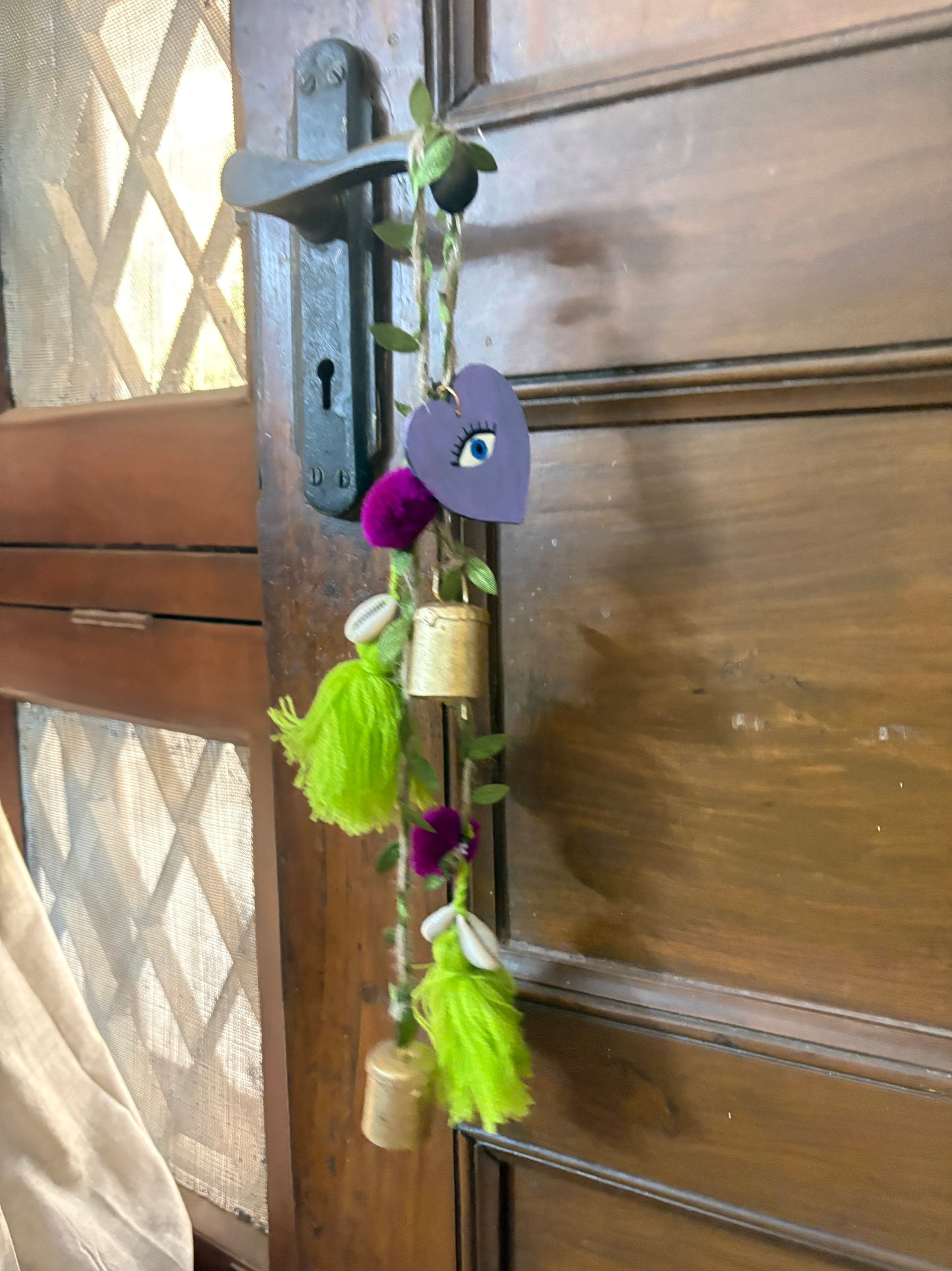 Evil Eye Door Charm (Lavender)