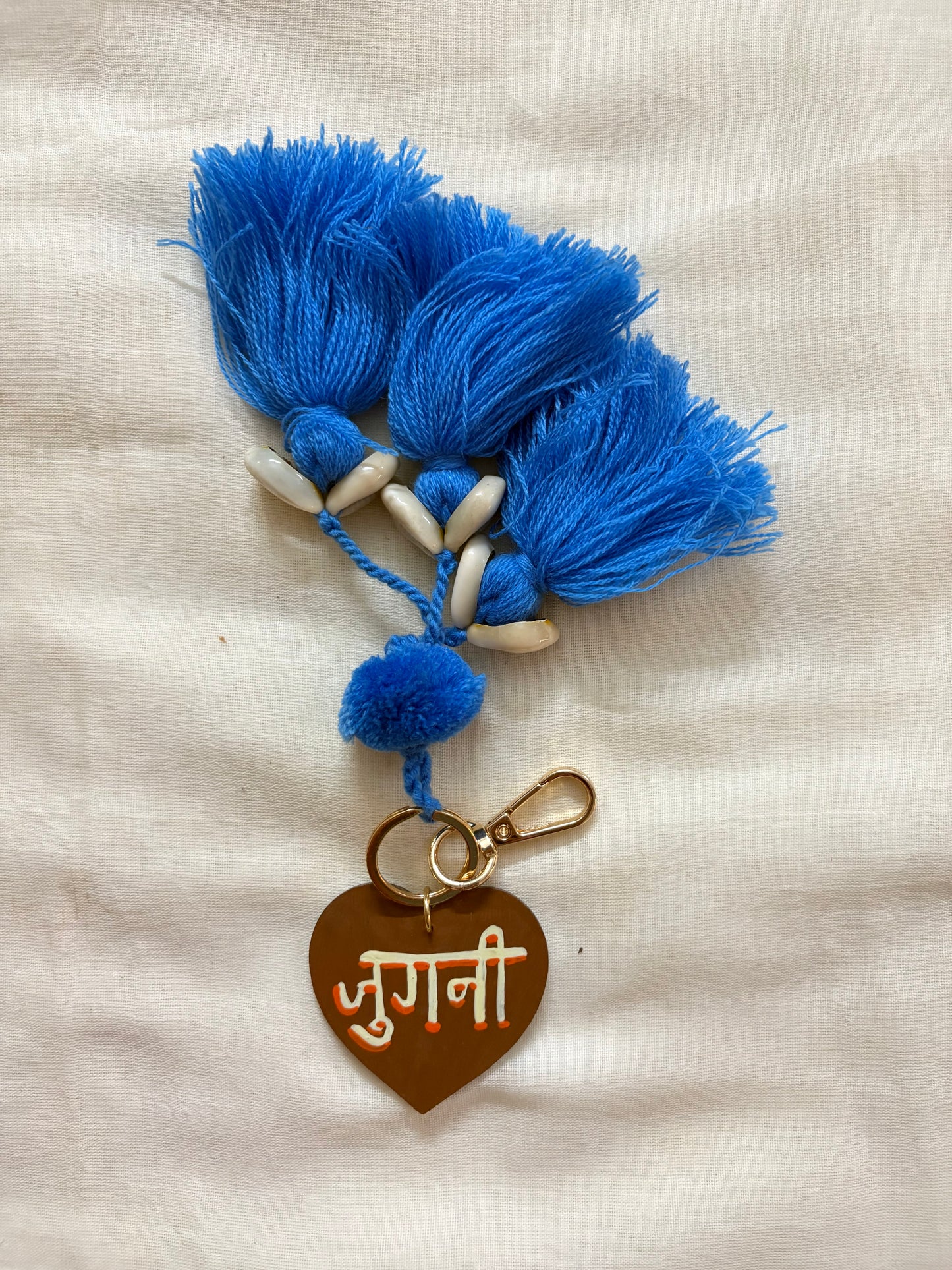 Jugani Bag Charm (Brown)