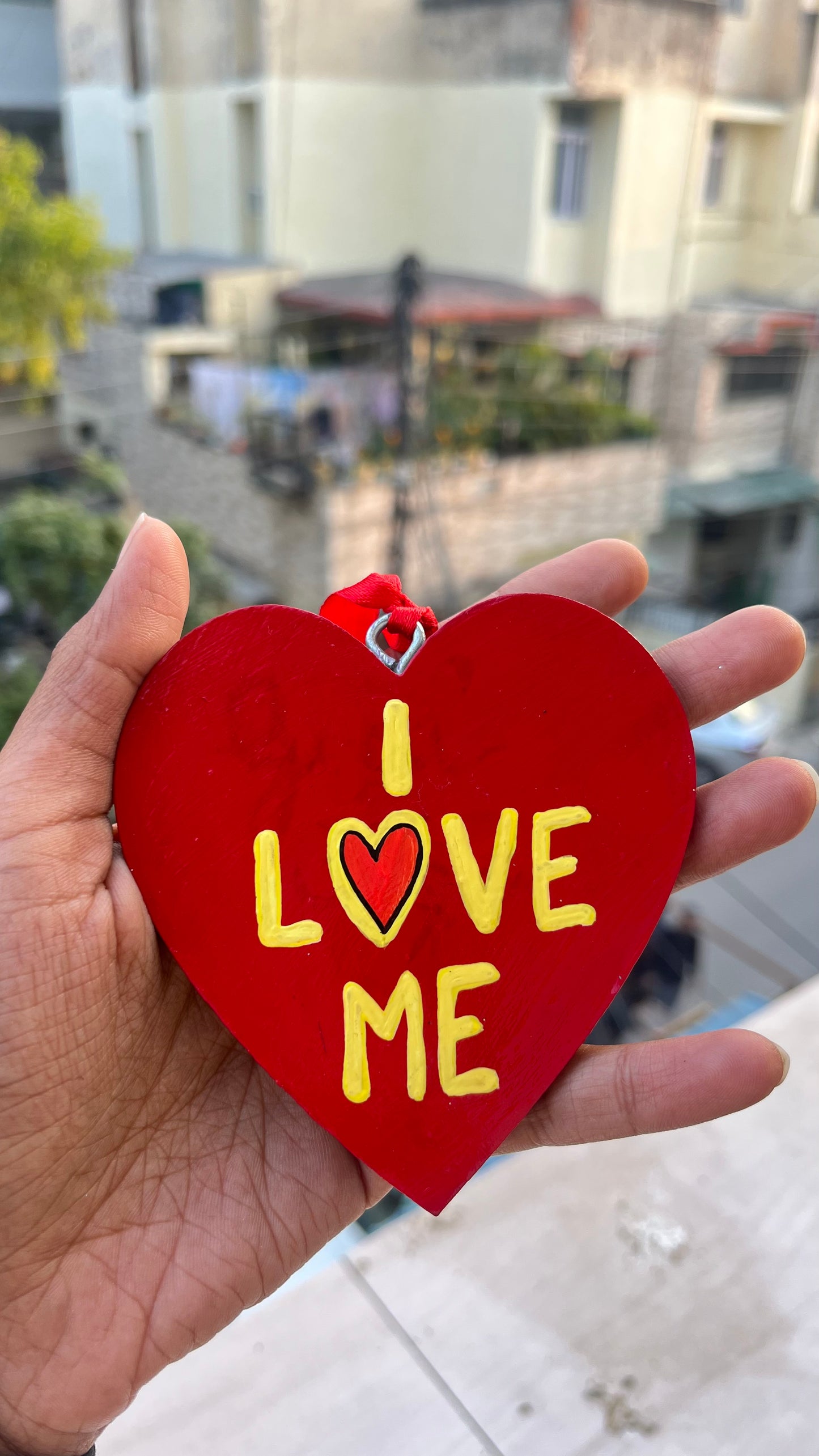I Love Me Heart Wall Hanging