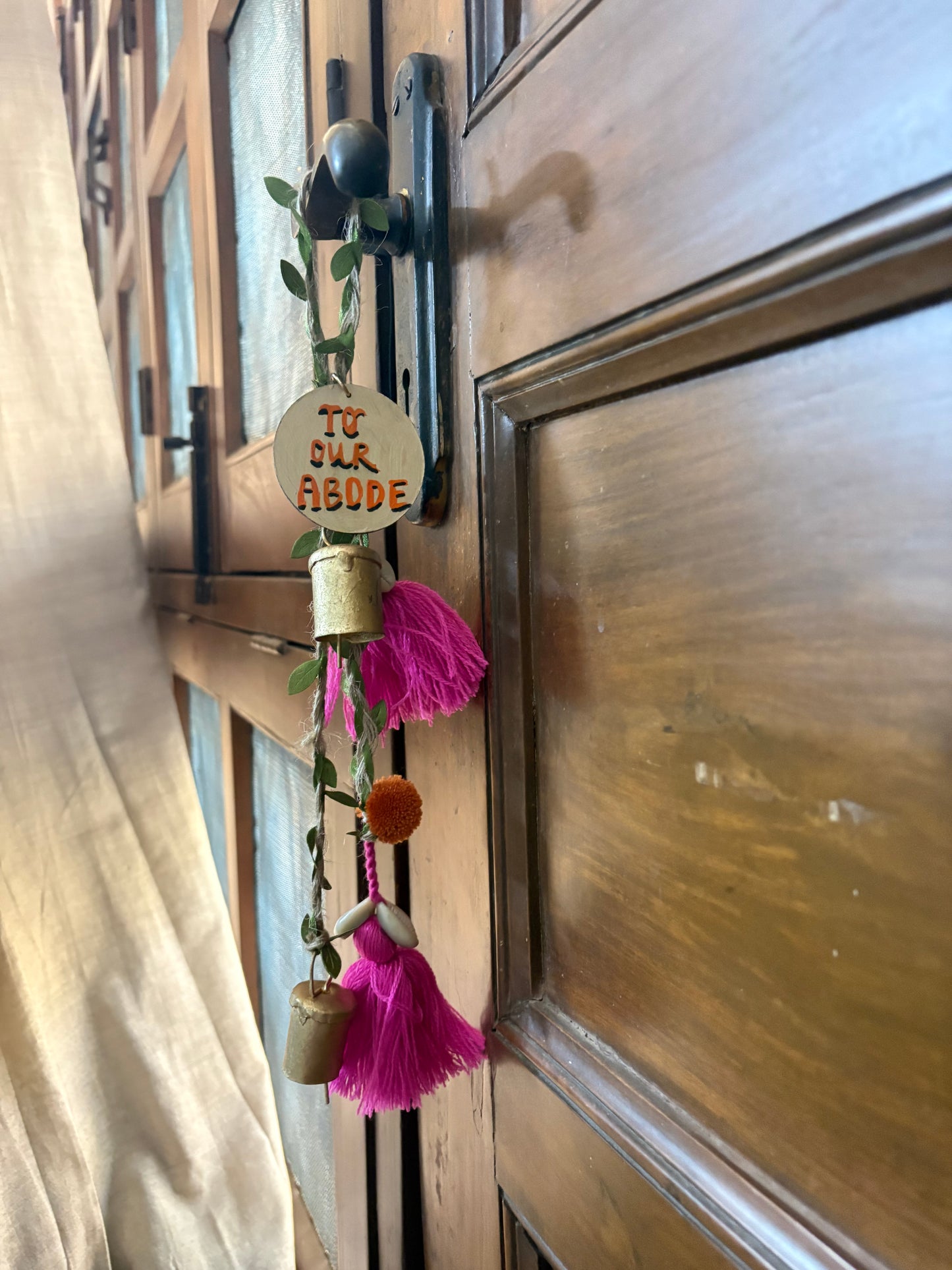 To Our Abode Door Charm