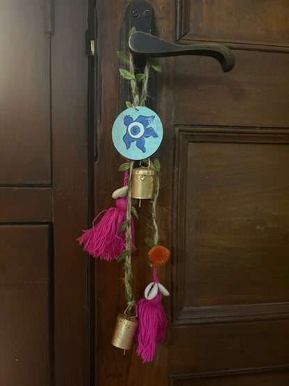 Tortoise Evil Eye Door Charm