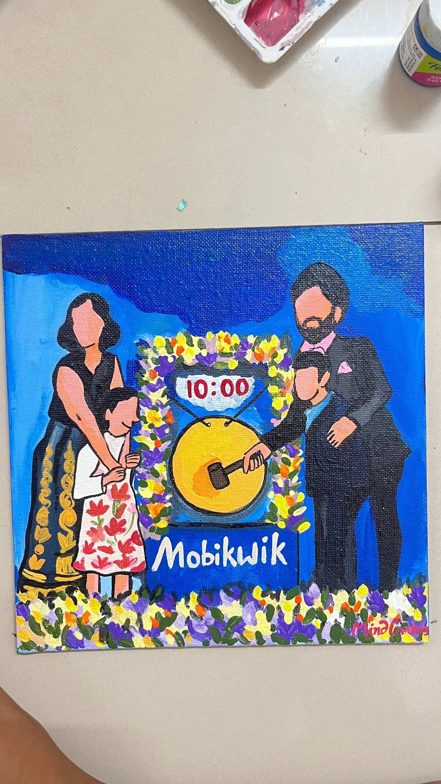 Customised Canvas Photo