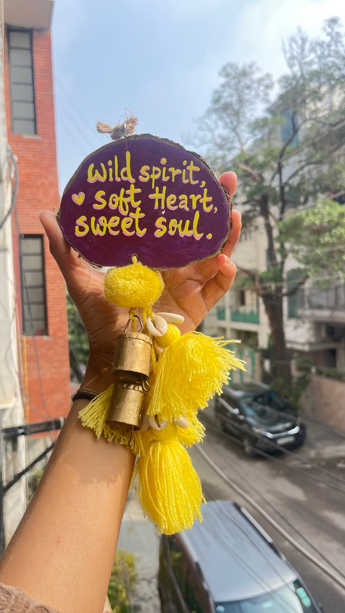 Wild Spirit Door Charm (with Bells & Tassels)