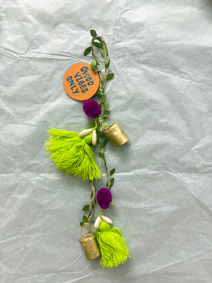 Good Vibes Only Door Charm