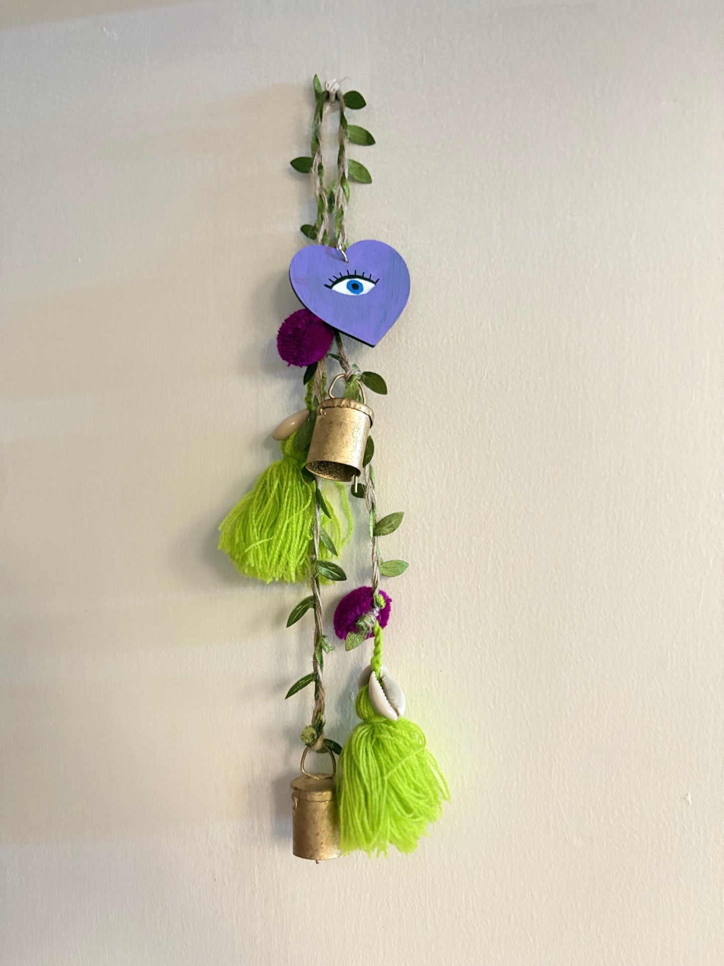 Evil Eye Door Charm (Lavender)