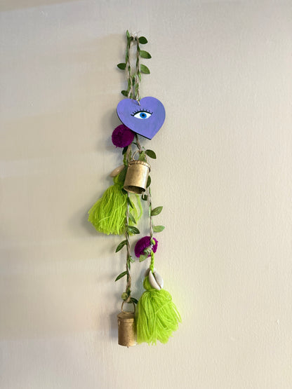Evil Eye Door Charm (Lavender)