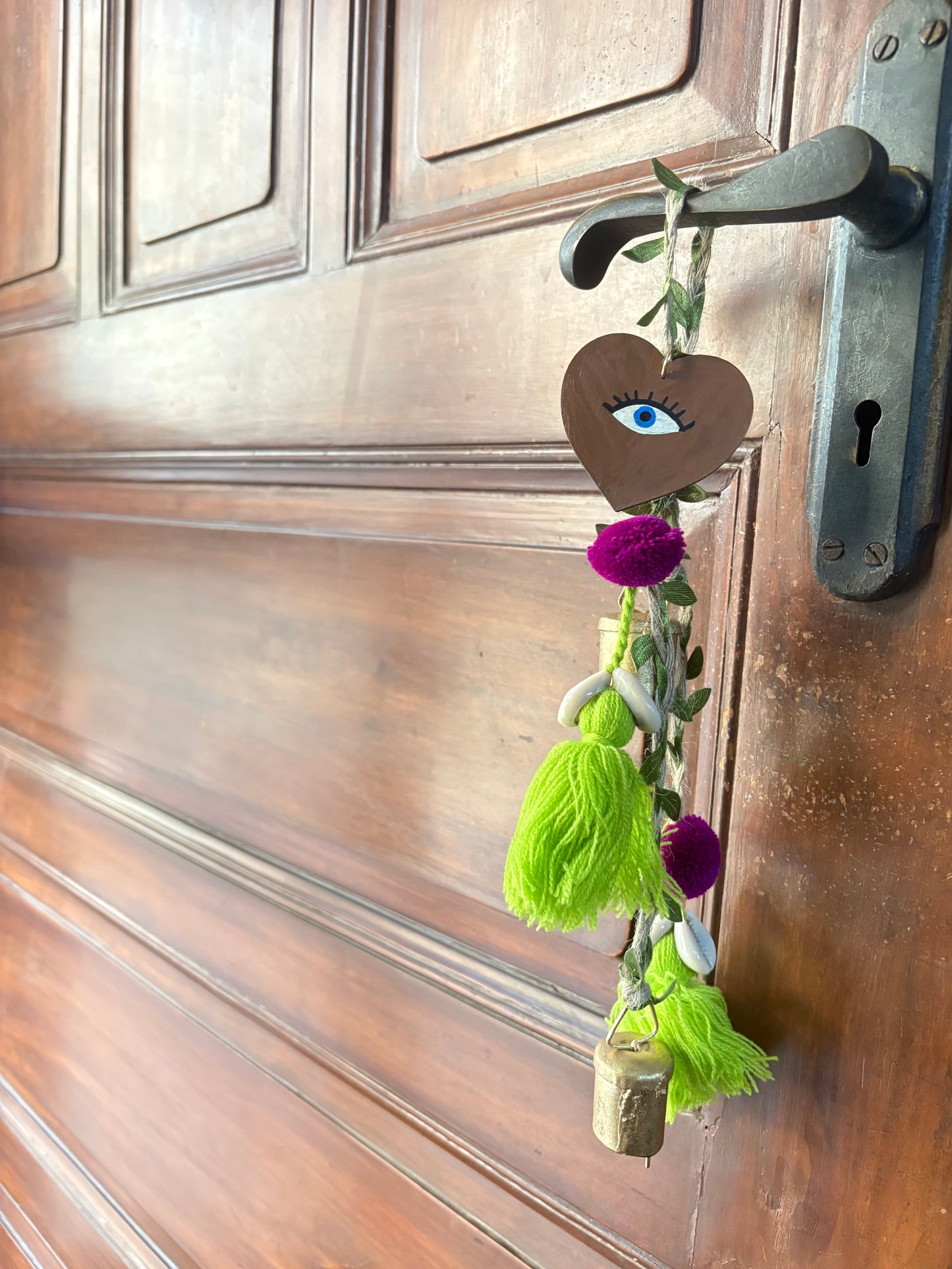 Evil Eye Door Charm (Brown)