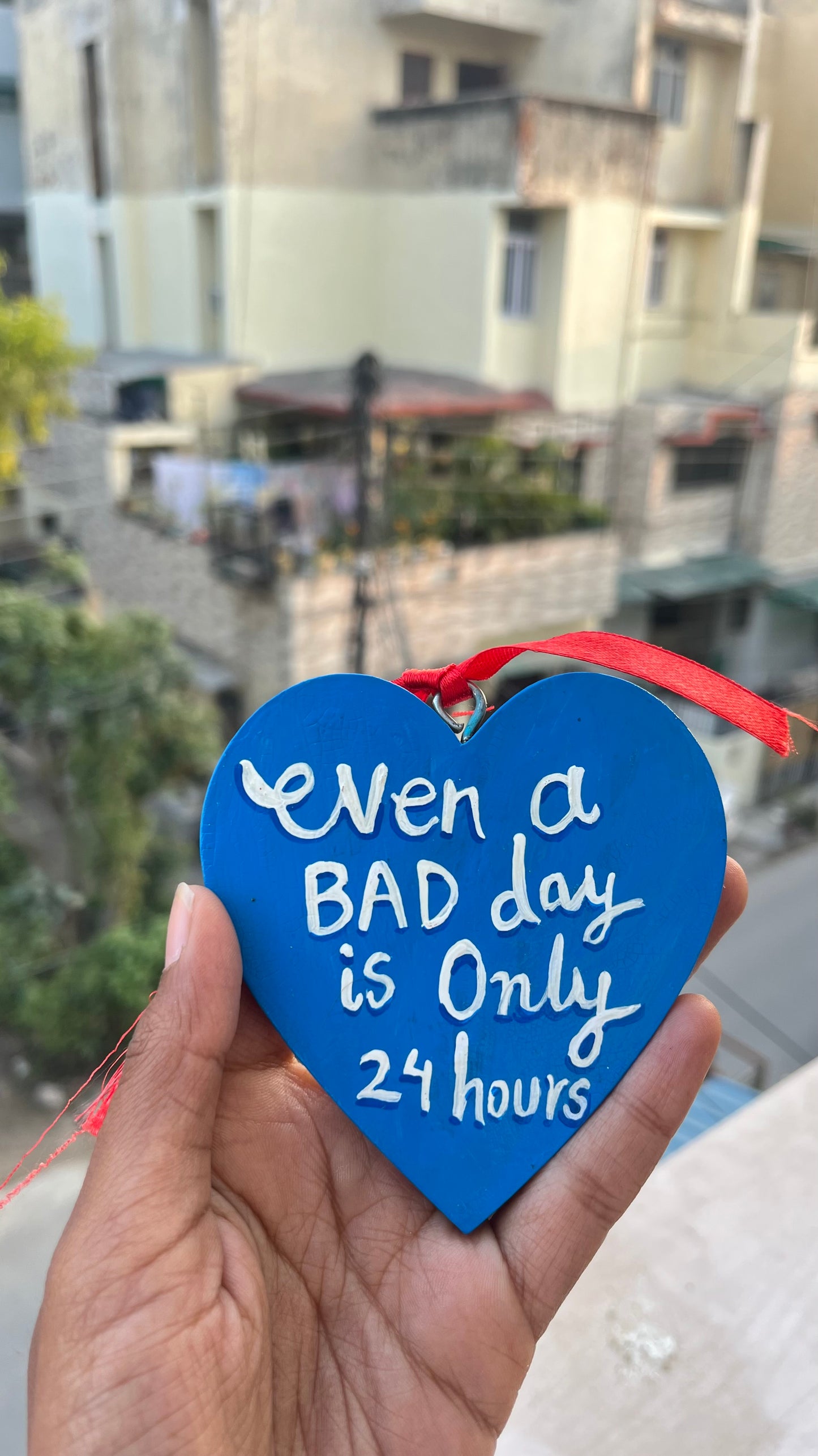 24 hours Heart Wall Hanging