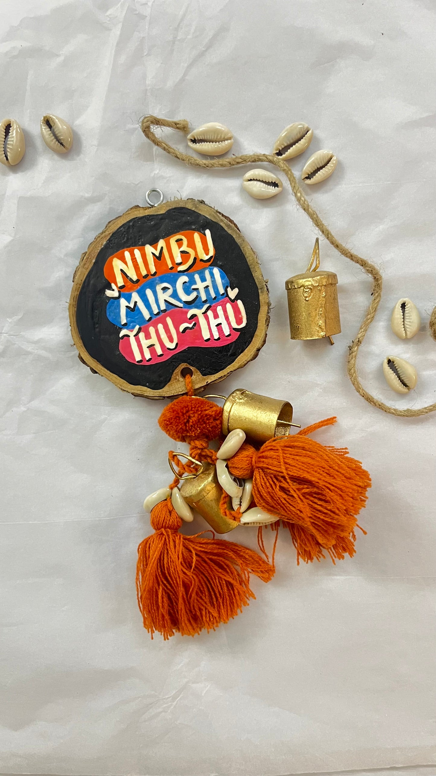 Nimbu Mirchi & What You Seek Door Charm (Set of Two)