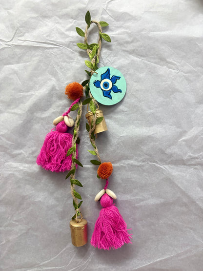 Tortoise Evil Eye Door Charm