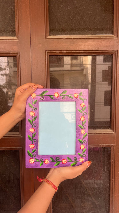 Floral Photo Frame