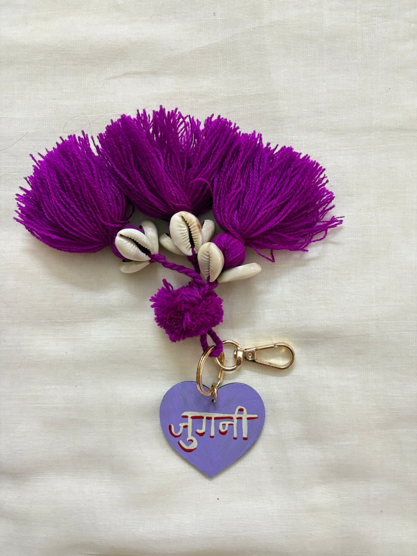 Jugani Bag Charm (Lavender)