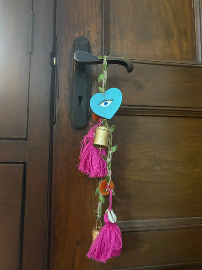 Evil Eye Door Charm (Sea Blue)