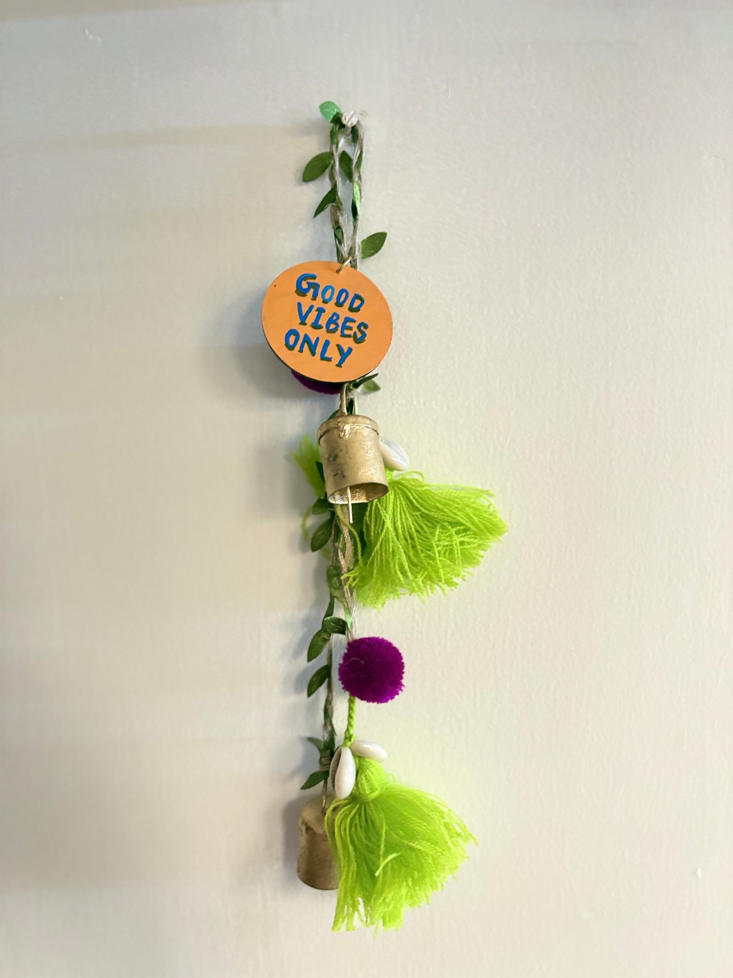 Good Vibes Only Door Charm