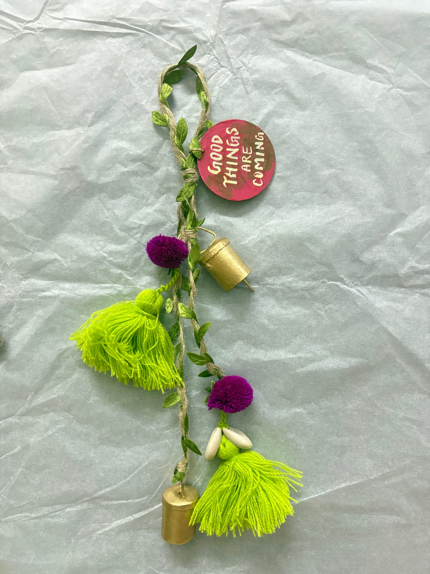 Good Things Are Coming Door Charm