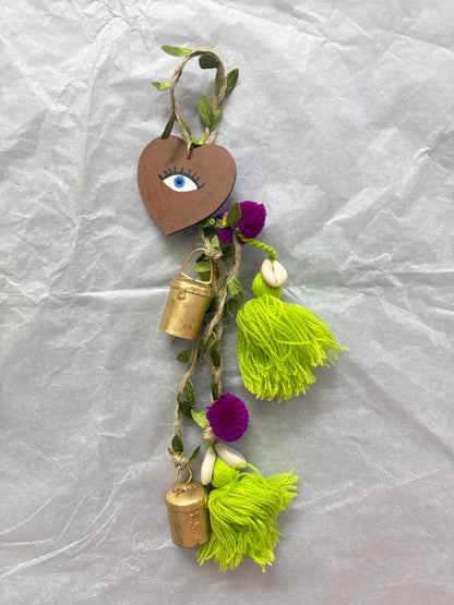 Evil Eye Door Charm (Brown)