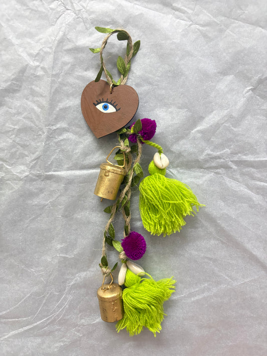 Evil Eye Door Charm (Brown)