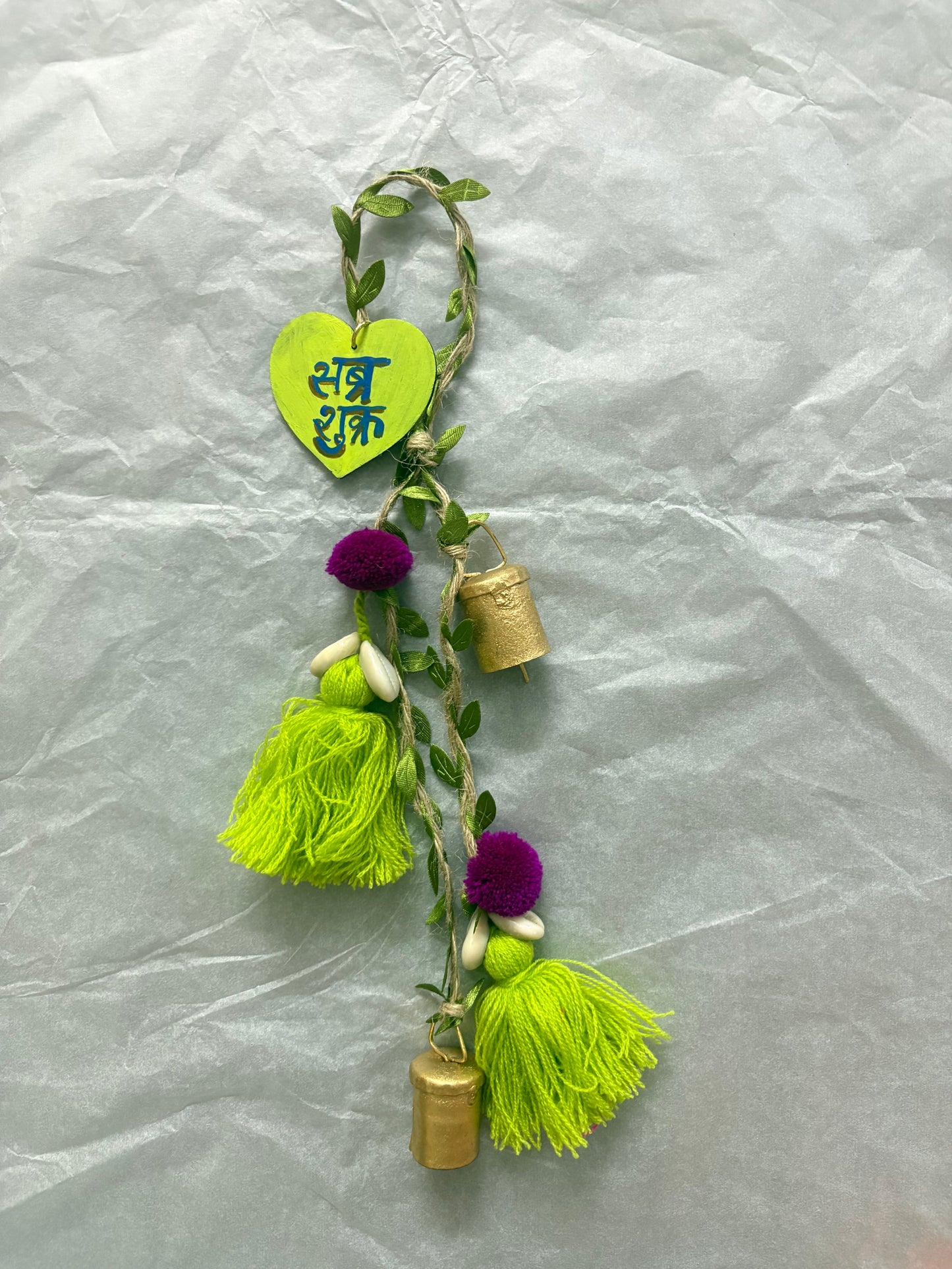 Sabr Shukr Door Charm (Heart)