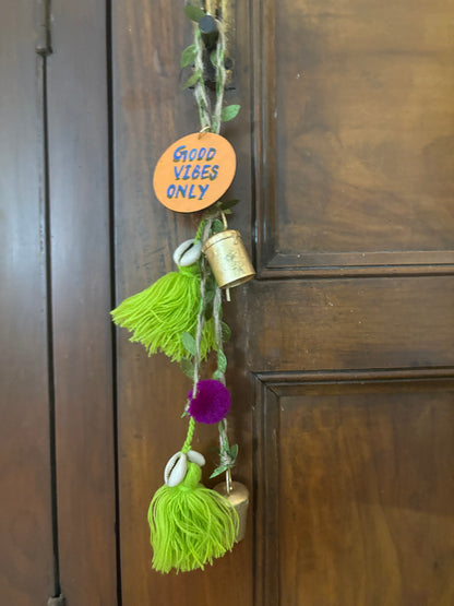 Good Vibes Only Door Charm