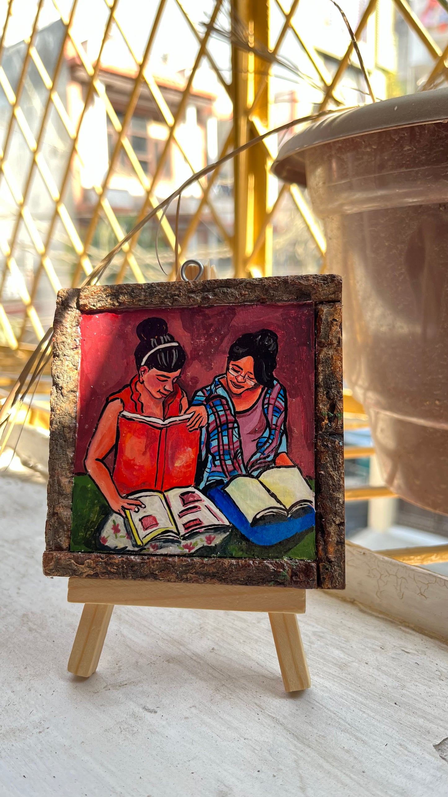 Wooden Wall Art Square
