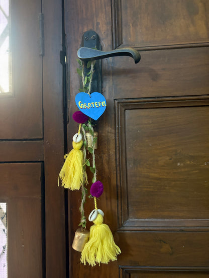 Grateful Door Charm (Heart)