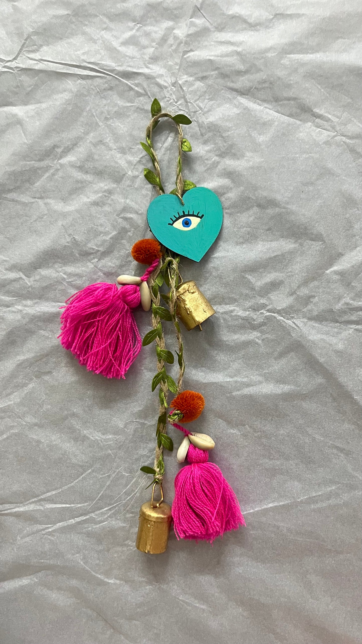 Evil Eye Door Charm (Sea Blue)