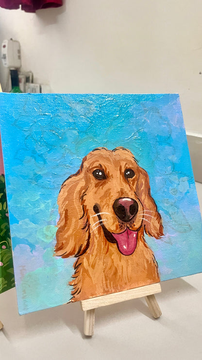 Pet Photo Customised - Canvas
