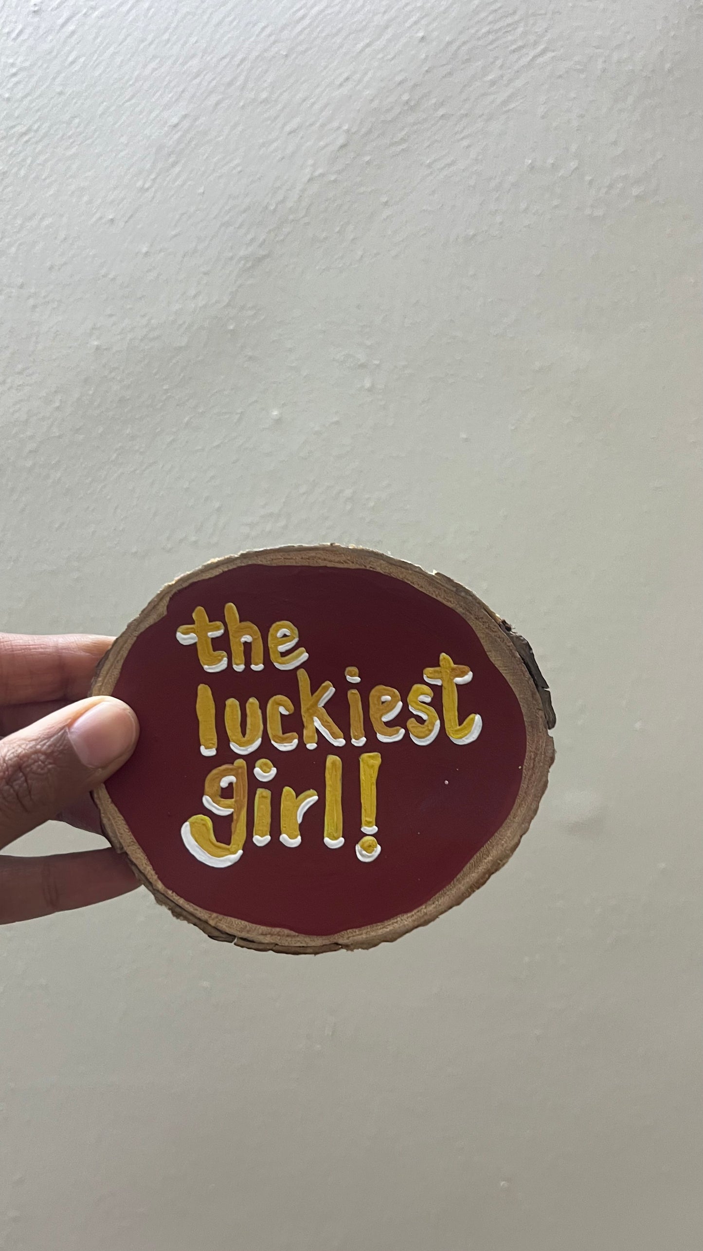 The Luckiest Girl Magnet