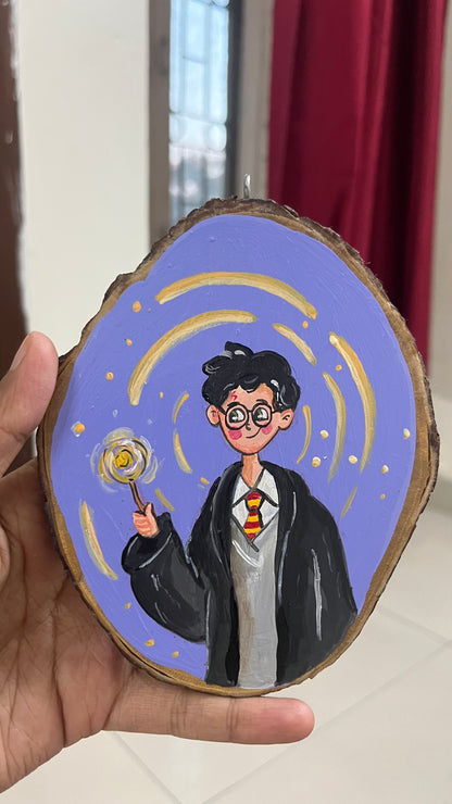 Harry Potter Magnet (Purple)