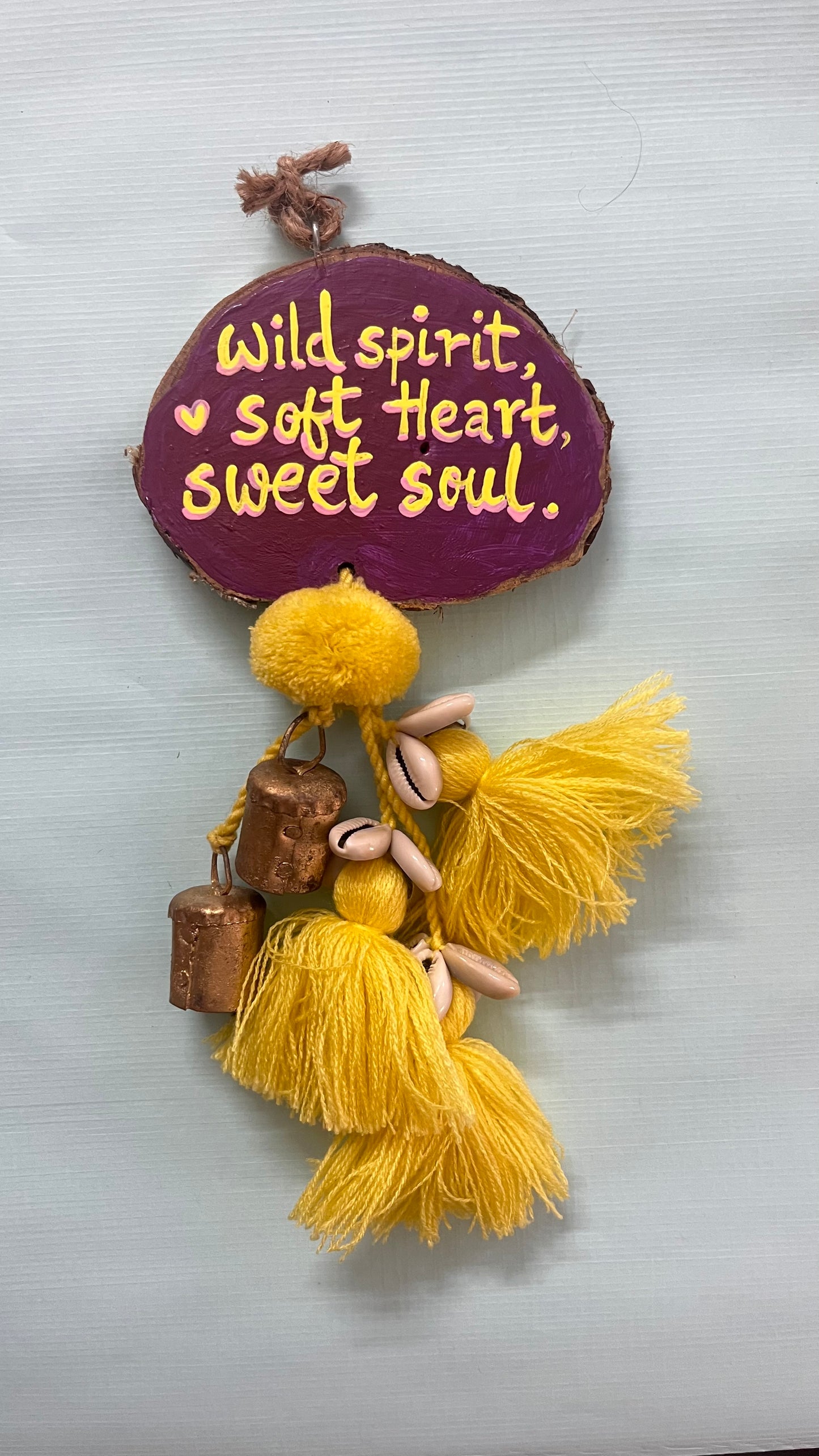 Wild Spirit Door Charm (with Bells & Tassels)
