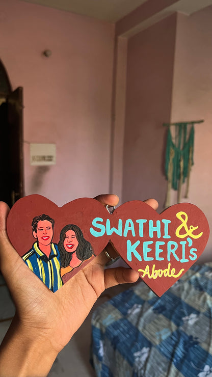 Double Heart - Customised