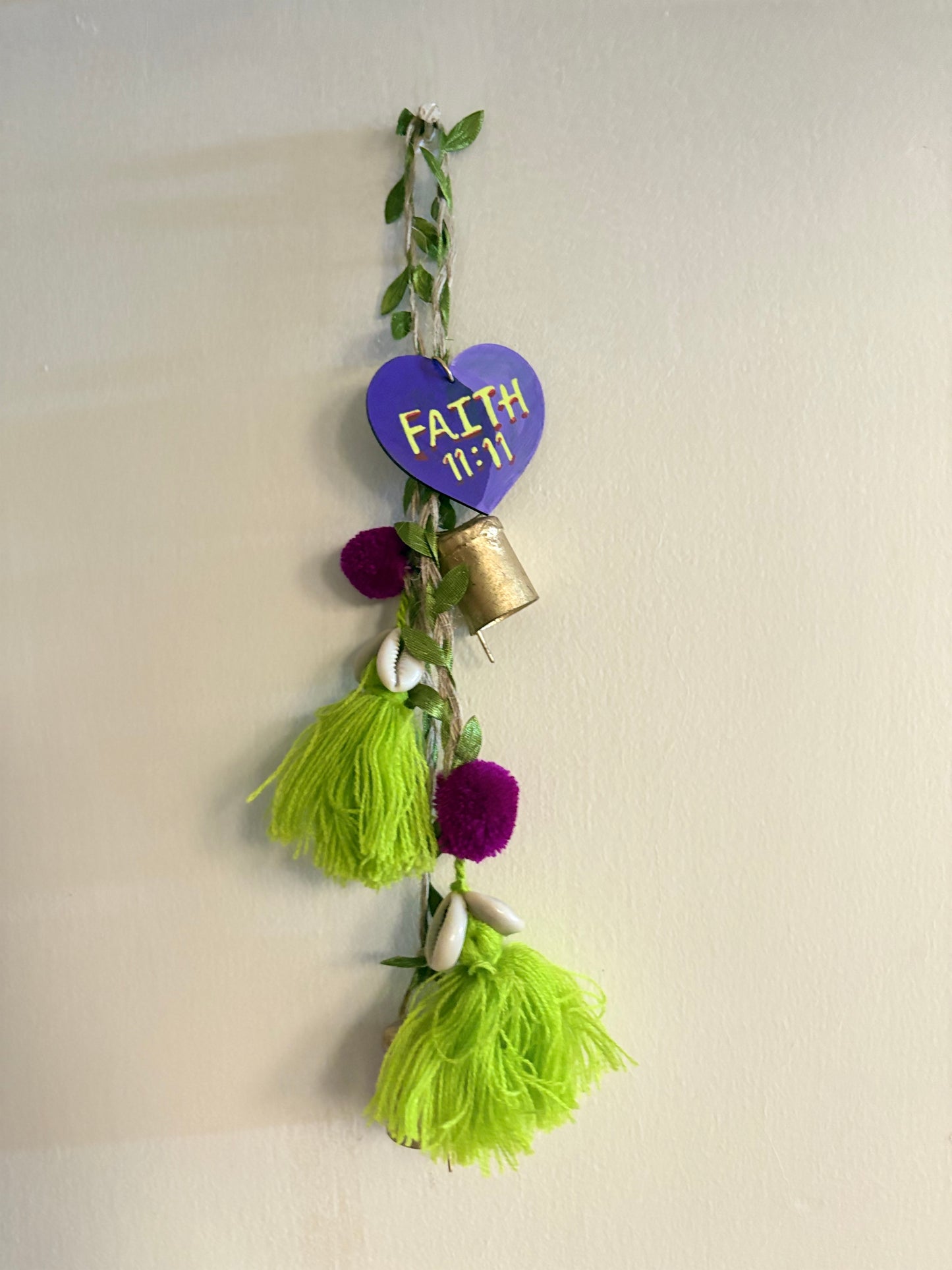 Faith 11:11 Door Charm
