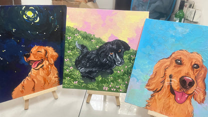 Pet Photo Customised - Canvas
