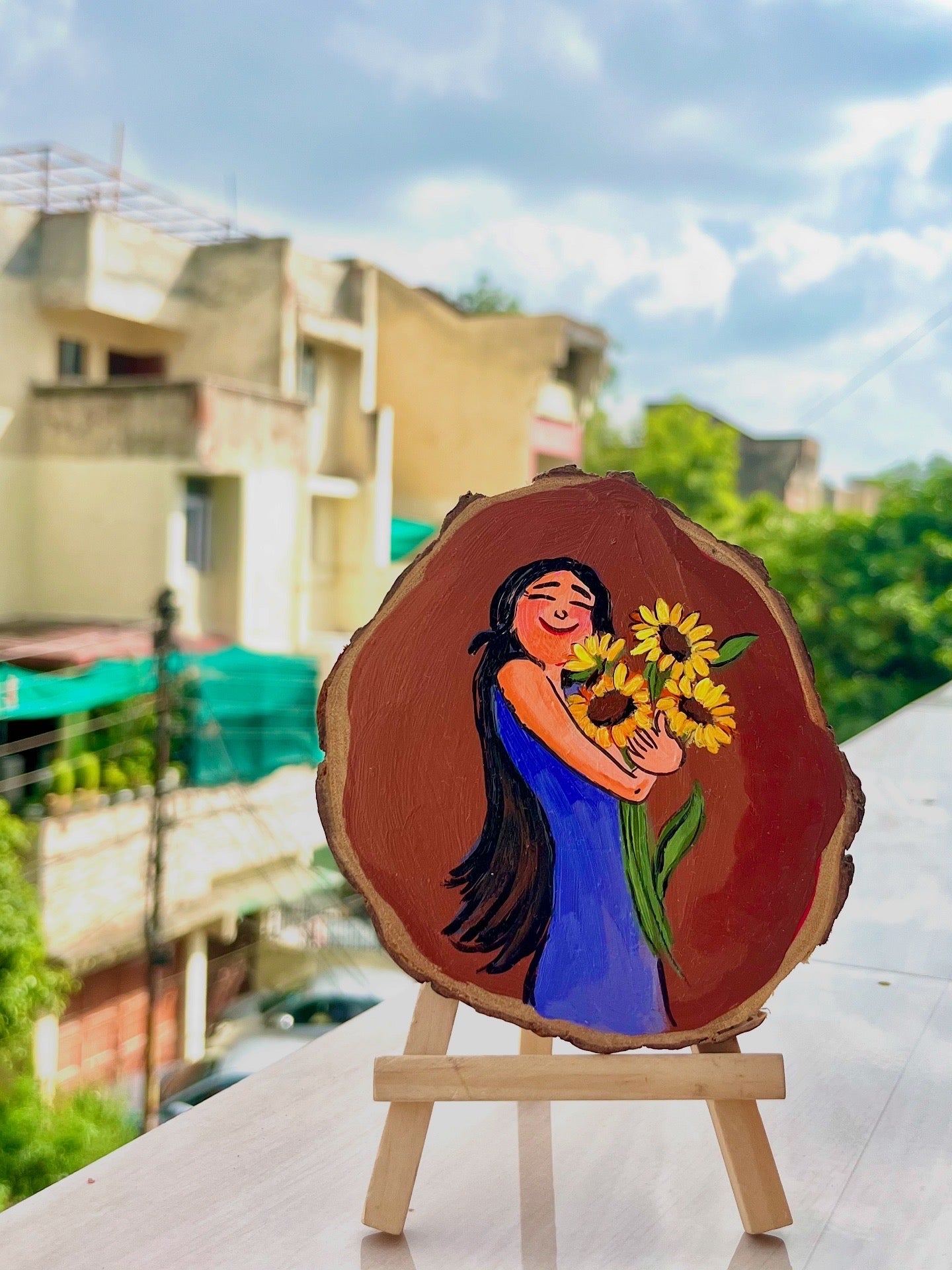 Flower Girl Magnet