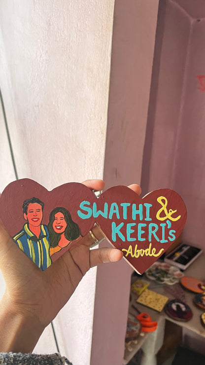 Double Heart - Customised