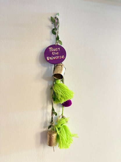 Trust The Universe Door Charm