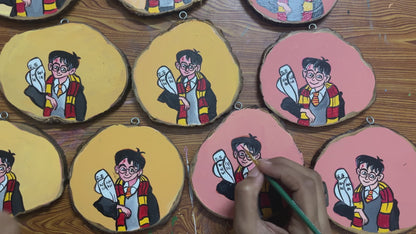 Harry Potter Magnet (Orange)