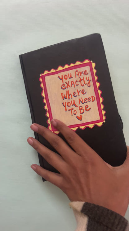 Exactly Where You are Journal